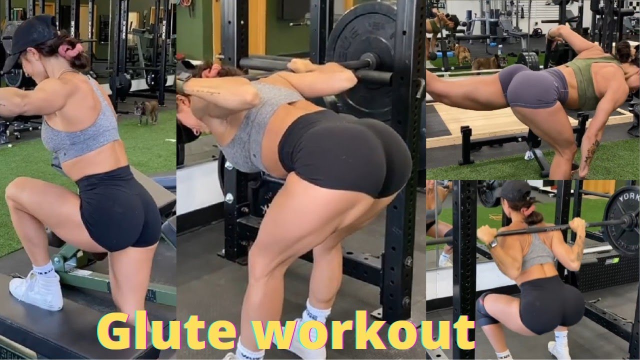 legs glute workout female fitness motivation
